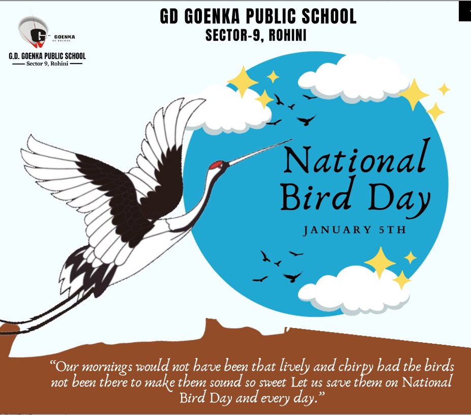 NATIONAL BIRD DAY GD Goenka Rohini