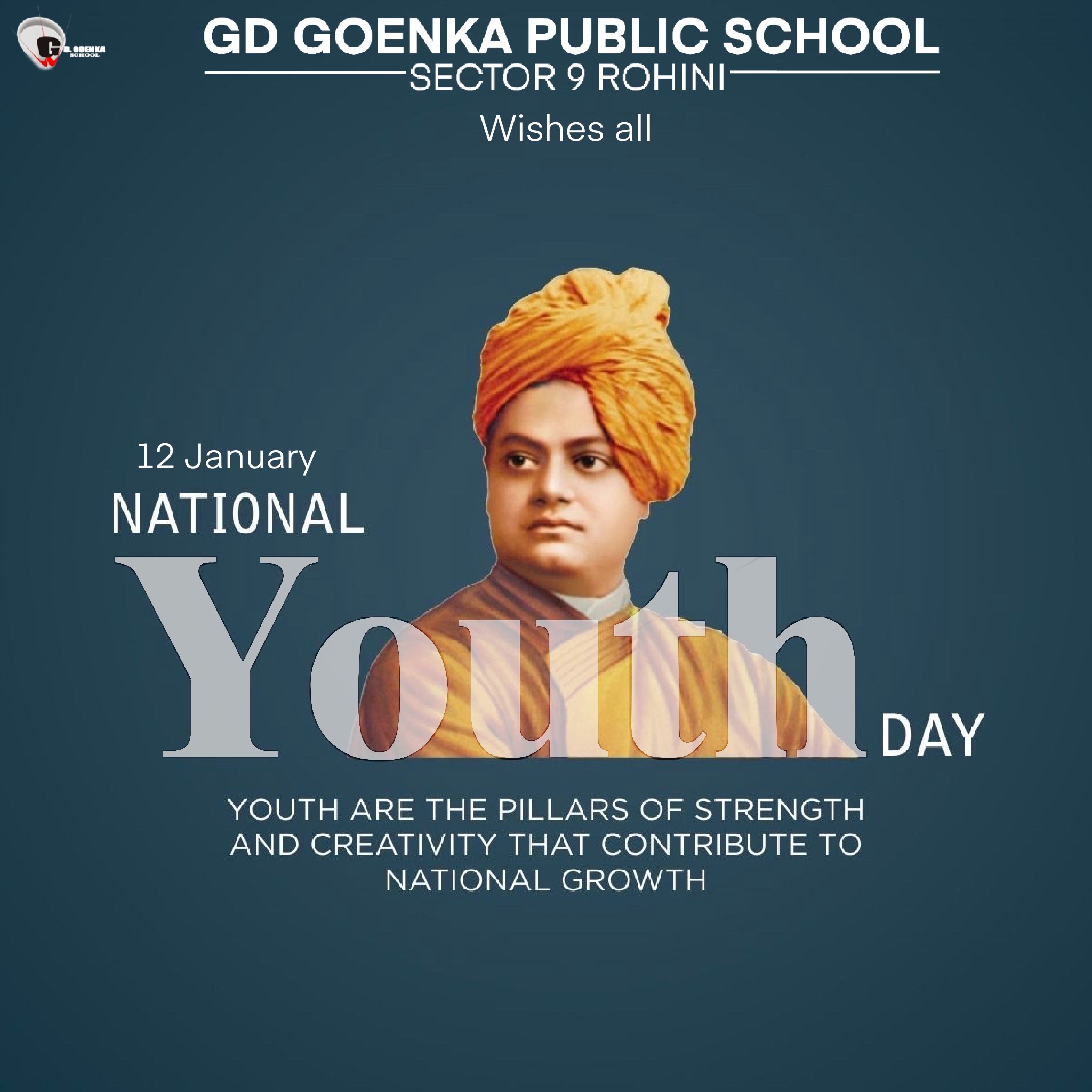 NATIONAL YOUTH DAY GD Goenka Rohini