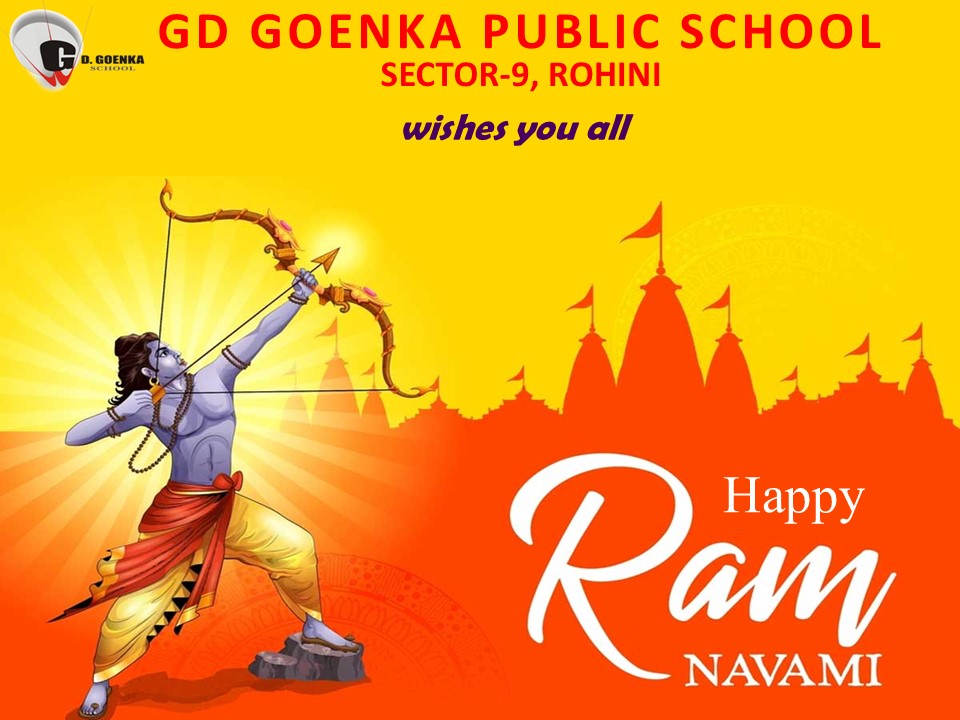 HAPPY RAM NAVAMI GD Goenka Rohini